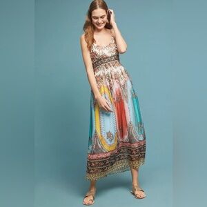 Anthropologie Virginia Maxi Dress 45109
